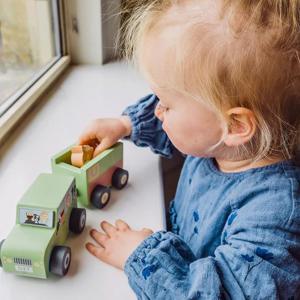 Orange Tree Toys Farm 4x4 & Horsebox Set